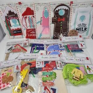 Elf Holiday Helper Costume & Prop Set of 13